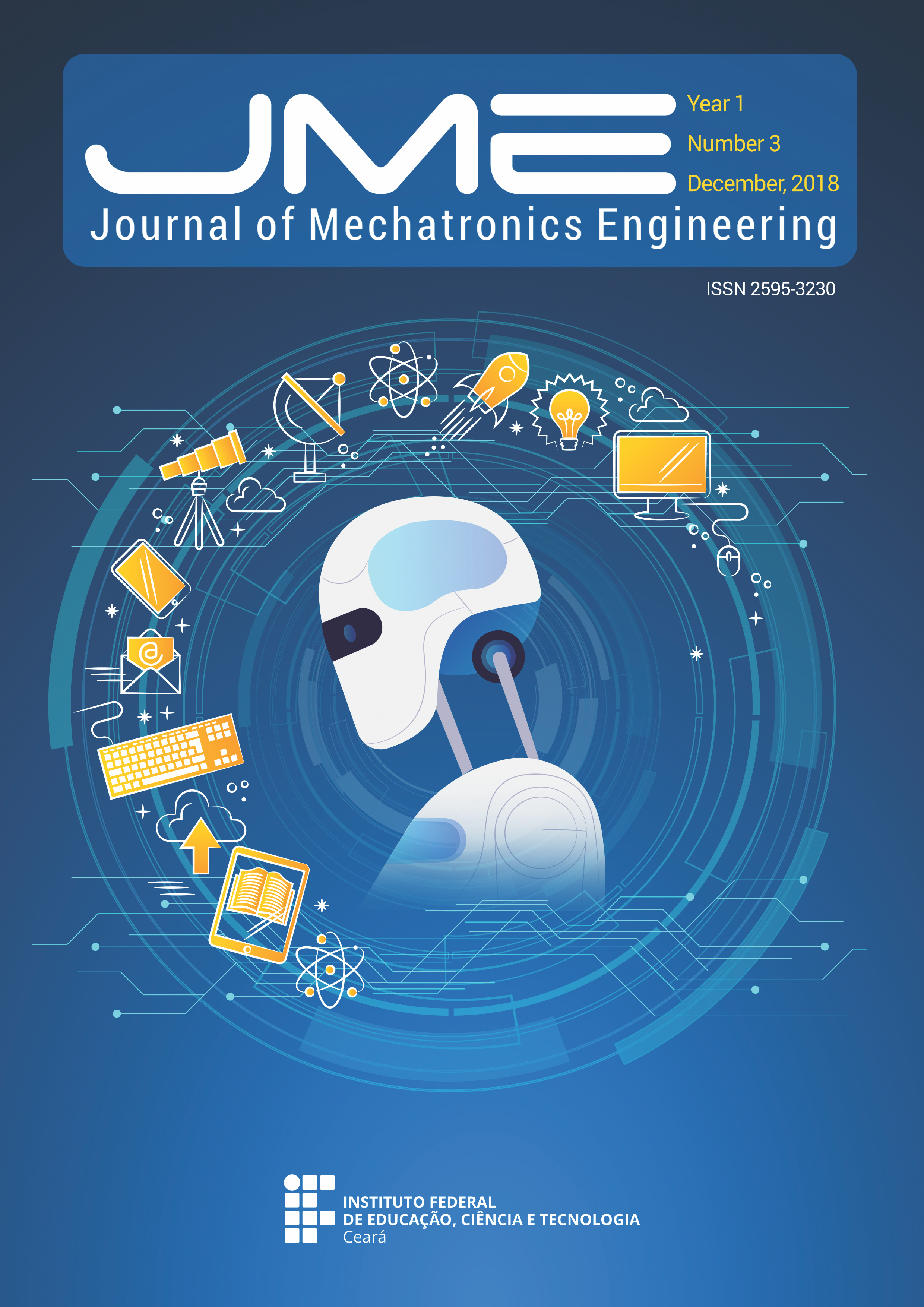					View Vol. 1 No. 3 (2018): Journal of Mechatronics Engineering, v. 1, n. 3, Special Edition December, 2018
				