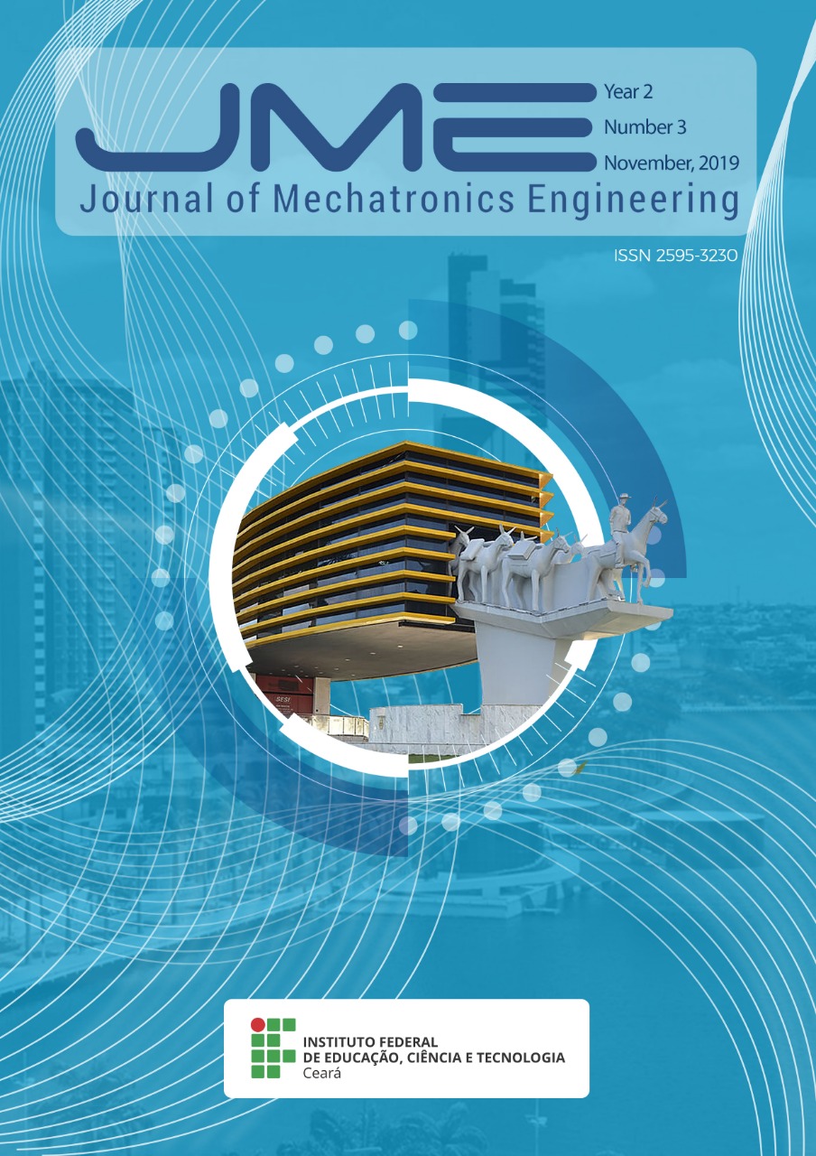 Journal of Mechatronics Engineering, v. 2, n. 3, Special Edition November, 2019